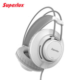 Superlux HD672 Lightweight composite semi-open earphones Self-adjusting headband design for music appreciation and production