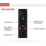 Laser Distance Meter Rangefinder Professional 40M Portable Laser Trena Measure Tools Digital Rangefinder With Angle Measure