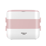 ELectric Lunch Box Heating Food Container Heated Container Portable 2L Capacity Mini Rice Cooker Office Student Dormitory