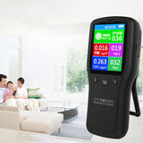 PM2.5 Detector Air Quality Monitor Digital Testing Appliance For Supervising Formaldehyde TVOC PM2.5 PM10 HCHO