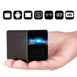 P1S WIFI Wireless Pocket DLP Mini Portable Projector 40 Ansi Lumens Micro Miracast DLNA Video Projector UNIC P1 + H Wifi