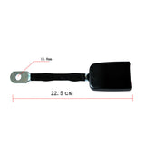 Car Safety Belt  Seat Belt Buckle Extender Socket Connector Clip Camlock Seat Belt Buckle Ends Adapter Auto Accessories