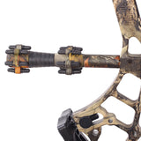 Hot Selling Archery Shock Absorber Composite Pulley Bow And Arrow Shock Absorption Accessories Tandem Design Black / Camouflage