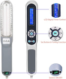 Portable 311nm Narrowband UVB Phototherapy Lamp Psoriasis Vitiligo Lamp with Digital Timer Control