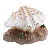 Aquarium Decoration Coral Reef Aerating Action Ornament Fish Tank Shell Pearl Bubbler Fish Aquatic Pet Supplies