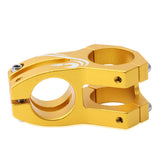Bicycle Stem Wear-resistant MTB Bike Handlebar Stem 31.8mm Adjustable Aluminum Short Handlebar Stem Riser Fixed Bike Bar Stem
