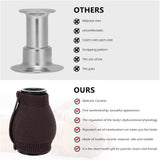 1 Set Ceramic Body Massager Cupping Cup Moxibustion Acupuntura Points Box