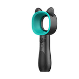 Outdoor Usb Rechargeable Fan Portable Bladeless Fan Handheld Mini Cooler No Leaf Handy Cooling Fan Small Fan Mini Charging