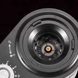Electric Coffee Grinder Coffee Mill Machine Coffee Bean Grinder Machine Flat Burrs Grinding Machine Black EU PLUG