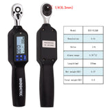 Handheld Digital Torque Wrench Large Screen with Backlight Sound LED Alarm Real-time Peaks Measurement Four Units Switching
