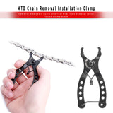 Bicycle Chain Wrenches Removal Tool Quick Release Clamp Cut Chain Link Pliers Tongs Removable Dual Bike Cycling Repair Tool