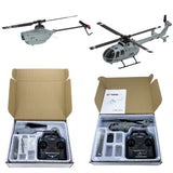C127 C186 2.4G RC Helicopter 4 Propellers 6 Axis Gyro Sentry Spy RC Drone Single Paddle Electronic Gyroscope for Stabilization
