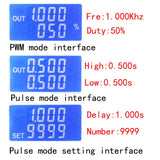 ZK-PP1K PWM pulse frequency duty cycle adjustable module square wave rectangular wave signal function generator