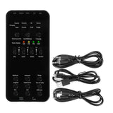 Live Sound Card Audio External USB Headset Microphone Live Broadcast Sound Card for Mobile Phone Computer PC