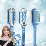 Cold Wind Straight Hair Ice Comb Curls And Straight Dual-use Cooling Anion Ionic Hair Styling Hair Comb