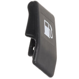 3 Pcs Car Accessories: 1 Pcs Fuel Gas Door Release Handle &amp; 2 Pcs Rear Seat Recliner Button Switch Black
