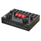Sound Card V8S Audio Mixer Bluetooth Webcast Personal Entertainment Streamer Live Broadcast for PC Computer