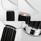 Nordic Glass Shade LED Table Lights Radar Desk Lamps Decoration Lamp Satellite Lamp Bedroom Bedside Lighting Table Lamp Flexible
