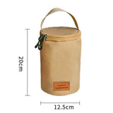 Cooking Gas Cylinder Cover Outdoor Camping Lantern Storage Protective Pouch Canister Fuel Cylinder Storage Bag