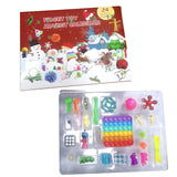 New Christmas Gift box Pop Its Fidget Toys Antistress Popet Push Down Games Figet Toy Large Simple For Kids Gifts Surprise Box