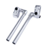 37mm CNC Alloy Handlebars Grips Adjustable Clip On Fork for Motorbike Motocross Universal Fits For Honda Yamaha