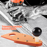 Woodworking Edge Cutter Board Carpenter Trimmer Router Bases Flip Plate Engraving Milling Machine Table Chamfering Accessories
