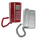 Mini Telephone Landline Phone Desktop Corded Fixed Phone Wall Mounted Telephone with Caller ID Display for Hotel Office Home