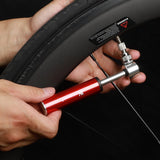 Bicycle Tire Repair Tools Kit Riding Cycling Equipment with Cycling Tyre Pump Patch Lever Needle