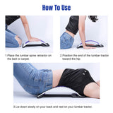 Lumbar Support Back Massager Stretcher Corrector Spine Deck Massage Tools Physical Therapy Equipment Physiotherapy Health Care