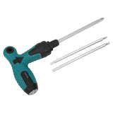 PENGGONG 4PCS T-Type Multifunctional Screwdrivers Set Ratchet Telescopic Multi-Purpose for Furniture Electrician Tools