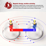 32 Cans Cups Chinese Vacuum Cupping Cup Set Pull Out Vacuum Apparatus Therapy Body Relax Massager Curve Suction Pump Health Care