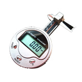 Professional 3 in 1 Venier- Caliper Gem Diamond Gauge Jewel Measurer Thickness Gauge 0-25mm 0.01mm Stainless Steel