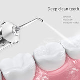 Rechargeable Water Flosser Portable Oral Irrigator Teeth Water Jet Cleaner Floss Machine For Brace Care 300ML