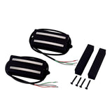 Guitar Pickup 4 Wire for Electric Guitar Pickup Dual Hot Rail Humbucker Electric/Pedal Steel Guitar Parts Aceessaries