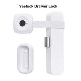 Xiaomi YEELOCK Smart Drawer Cabinet Lock Keyless Unlock Anti-Theft Child Safety File Security Door Fingerprint Lock