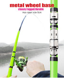 JOSBY 2020 NEW Carbon Fiber Telescopic Carp Pesca Rock Fishing Rod pole Portable Spinning travel ultralight 3.6M 4.5M 5.4M 6.3M
