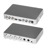 Km200 Karaoke Mixer Portable Digital Stereo Audio Echo System 4k/2k Hdmi-compatible Karaoke Amplifier With Dual Mic