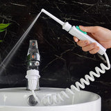 Water Dental Flosser Faucet Oral Irrigator Water Jet Floss Dental Irrigator Dental Pick Oral Irrigation Teeth Cleaning Machine