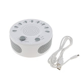 USB Rechargeable Natural White Noise Sound Deep Sleeping Machine For Travel Home Office Adults Kids Portable & Durable