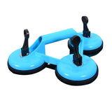 Glass Suction Cup Heavy Duty Vacuum Panel Lifter Glass Sucker with Thick Large Rubber Pad for Lifting Moving Glass Ceramic Tiles