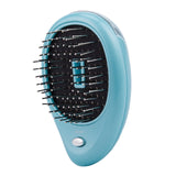 Hair Straightene Brush Portable Electric Hair Ionic Brush Negative Ion Comb Anti-Static Massage Mini Straight Hair Comb