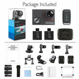 AKASO V50 Elite 4K/60fps Touch Screen WiFi Action Camera Voice Control EIS 40m Waterproof Camera Sports Camera with Helmet
