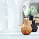 HAEGER-USB Nano Large Spray Creative Small Vase Humidifier 130ML Ultrasonic Air Humidifier Aroma Essential Oil Diffuser