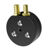 Fuel Tank Sump Kit for Gasoline Fuel Tanks with Brass Fittings Integrated Return Dual Port Sump Kit