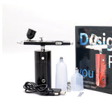 Best Quality New Arrival Chargeable Integrated Mini Airbrush Barber Makeup Air Brush Compressor Wireless High Quality Spray Pen