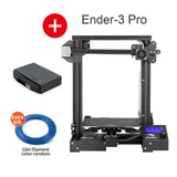 Ender-3 Pro 3D Printer KIT Creality 3D Upgraded Cmagnet Build Plate MeanWell Power Resume Power Supply Failure Printing