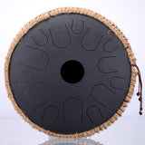 nEW Steel Tongue Drum 13 inch 15 tone Drum Handheld Tank Drum Percussion Instrument Yoga Meditation Beginner Music Lovers Gift