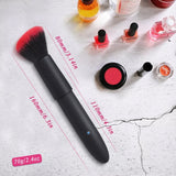 Make Up Brush Electric Cosmetic Brush 10 Modes Vibrator  Foundation Beauty Tool Soft Hair Eyeshadow Brush Beauty Makeup Tools