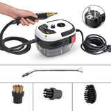 2500W Steam Cleaner for Home Handheld High Temp Steam Cleaner Portable High Pressure Cleaning Machine with Brush Heads 900ml