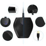 New USB Microphone USB Omnidirectional Microphone Desktop Computer Microphones For Office Meeting Video Chatting Dropshipping